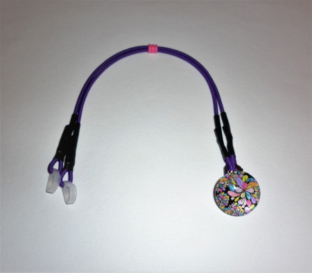 Záchytný klip barevné kytičky